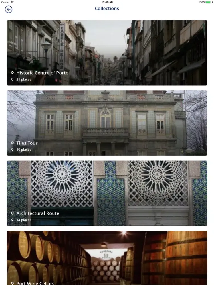 Casas do Porto iPad 应用截图