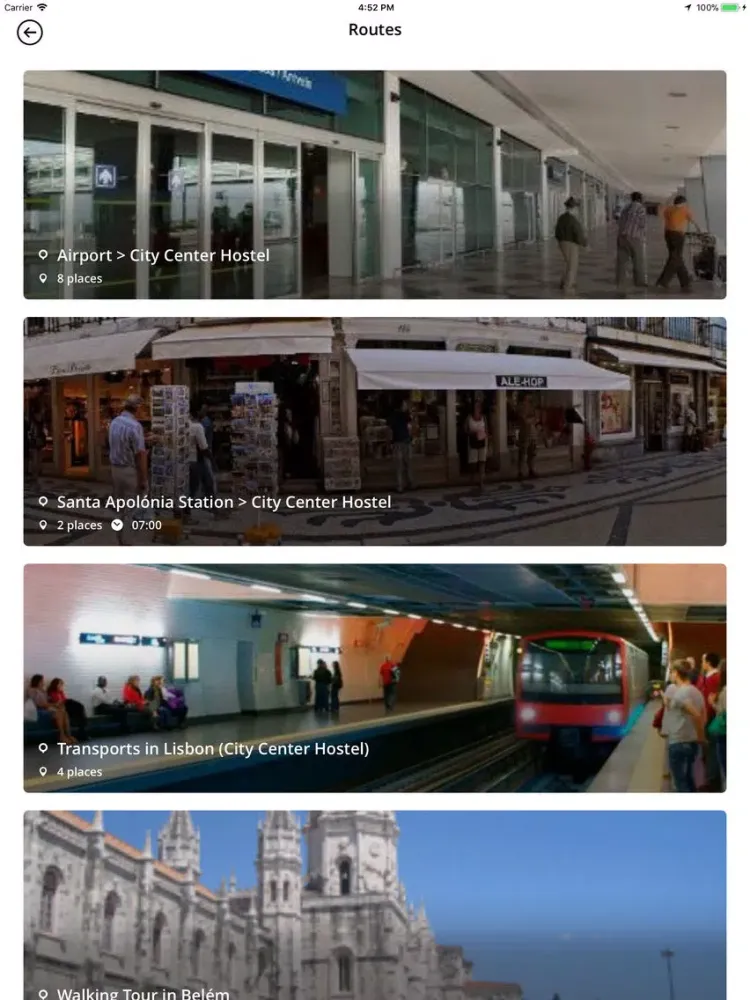 City Center Hostel Lisbon iPad 应用截图