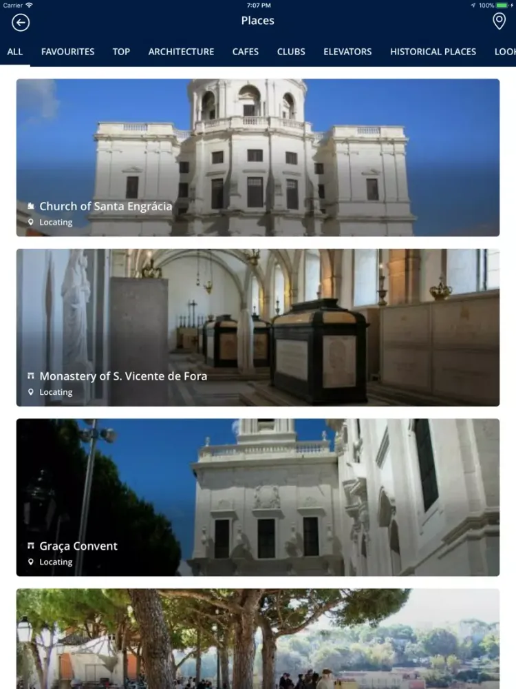 LisbonTrip - TravelingToLisbon iPad  Ekran Görüntüleri