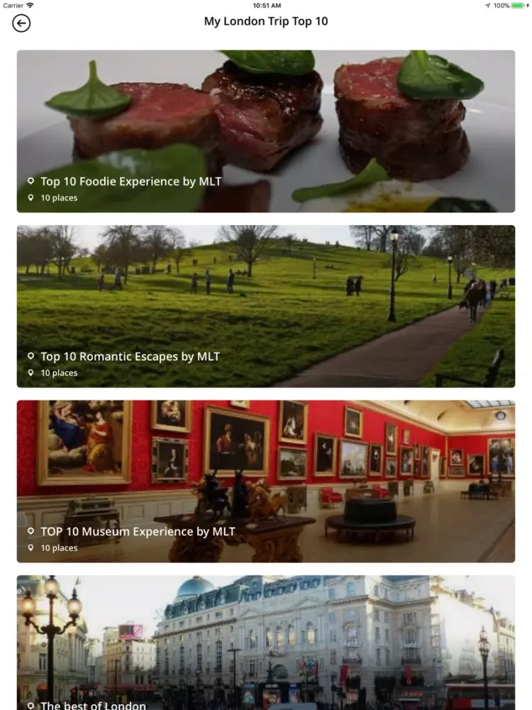 My London Trip iPad 应用截图