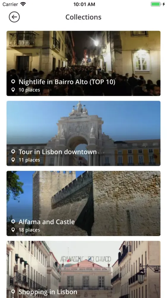 Capturas de pantalla de Vistas de Lisboa