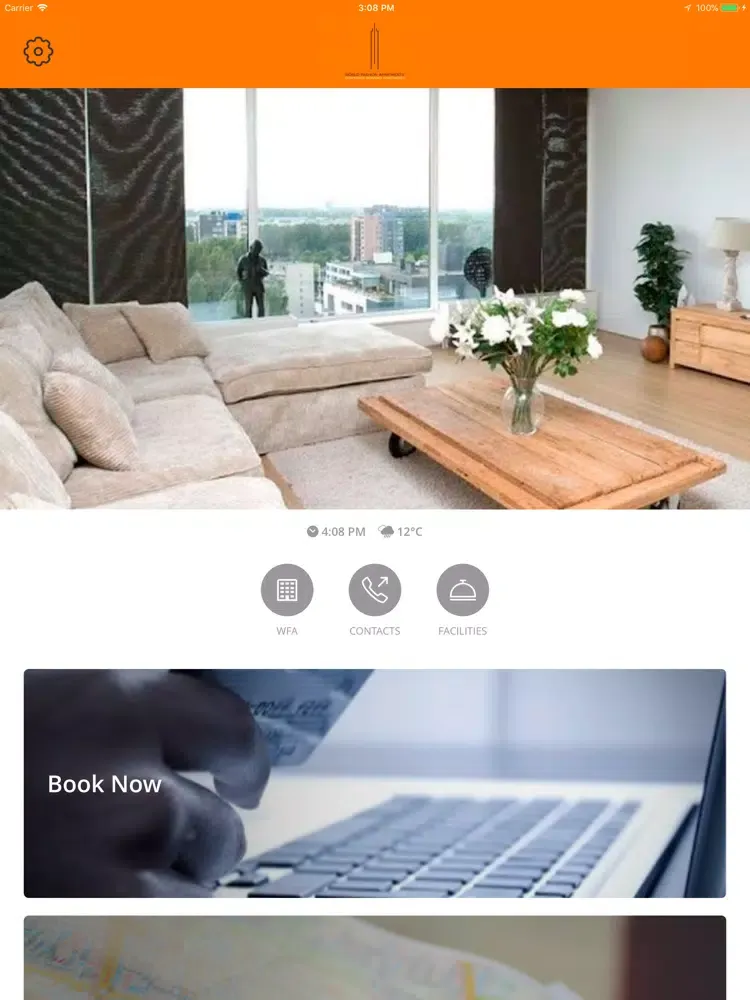 Ảnh chụp màn hình của WFA Serviced Apartments iPad 