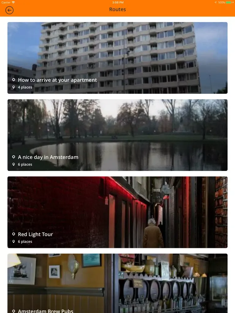 Ảnh chụp màn hình của WFA Serviced Apartments iPad 