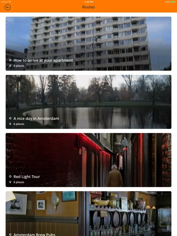Ảnh chụp màn hình của WFA Serviced Apartments iPad 