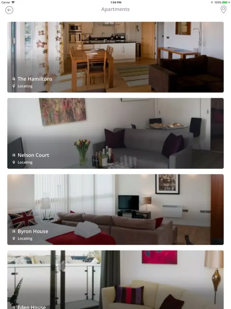 Your Space Serviced Apartments iPad  Screenshots