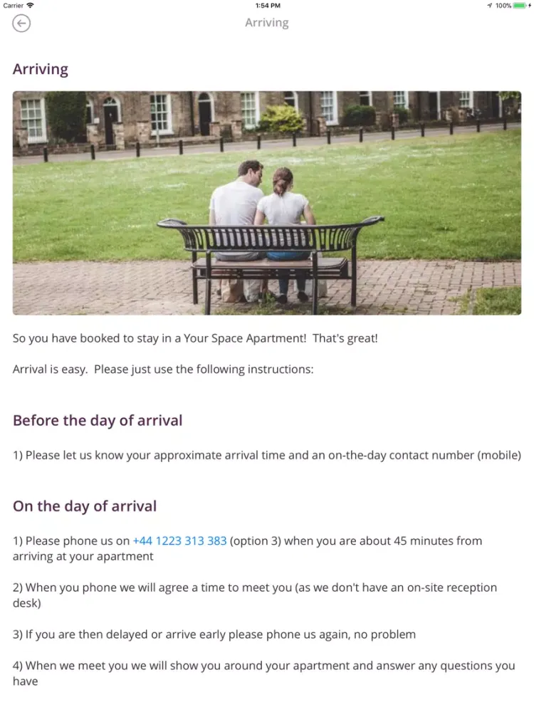 Your Space Serviced Apartments iPad  Screenshots