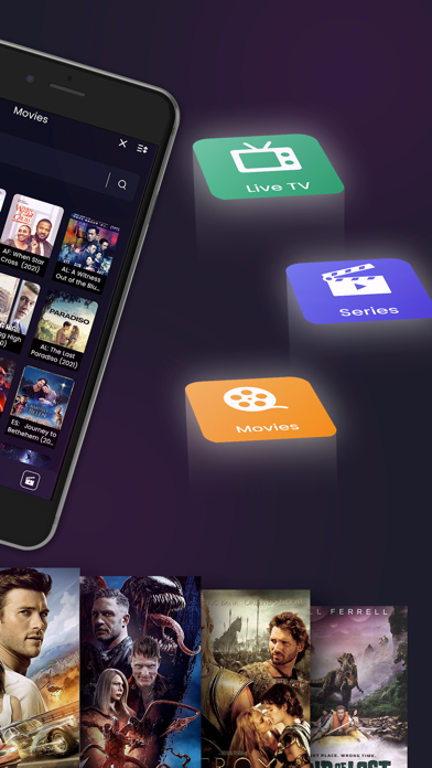 Xtream IPTV Smart Player スクリーンショット