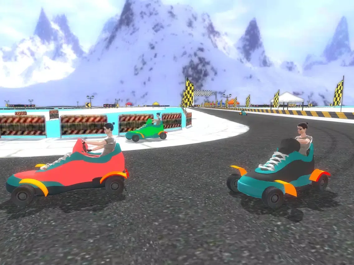 Furious Shoes Car Racing 3D iPad  Screenshots