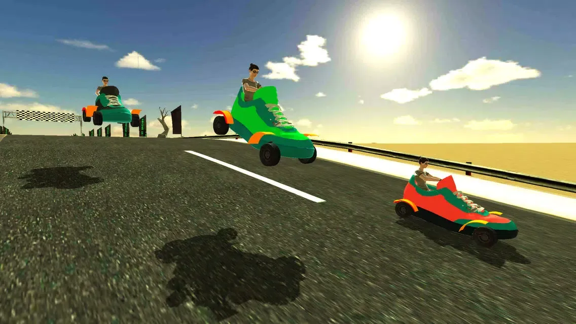 Furious Shoes Car Racing 3D Screenshots