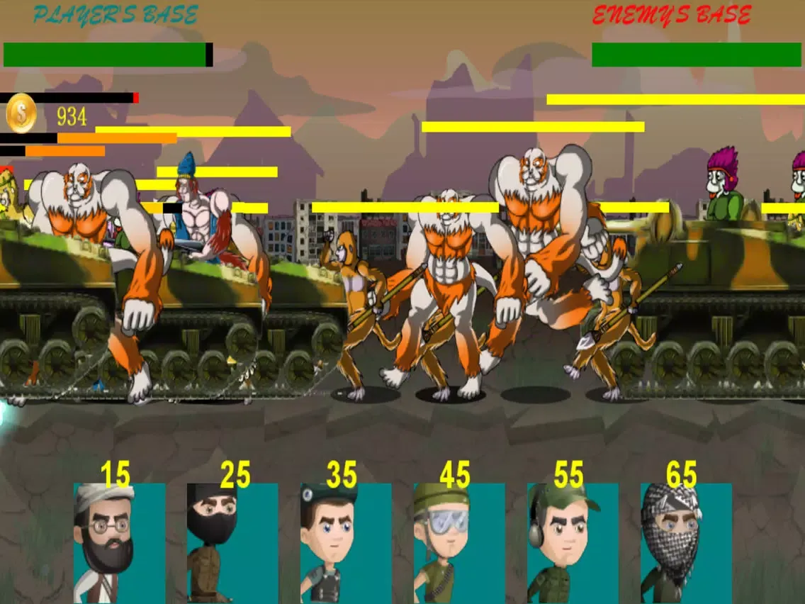 Human Vs Ape iPad  Ekran Görüntüleri