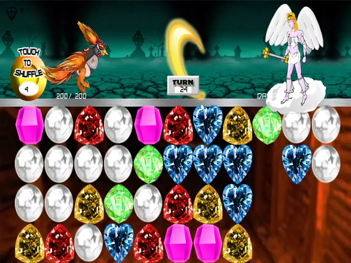 Zrzuty ekranu Jewels Battles iPad 