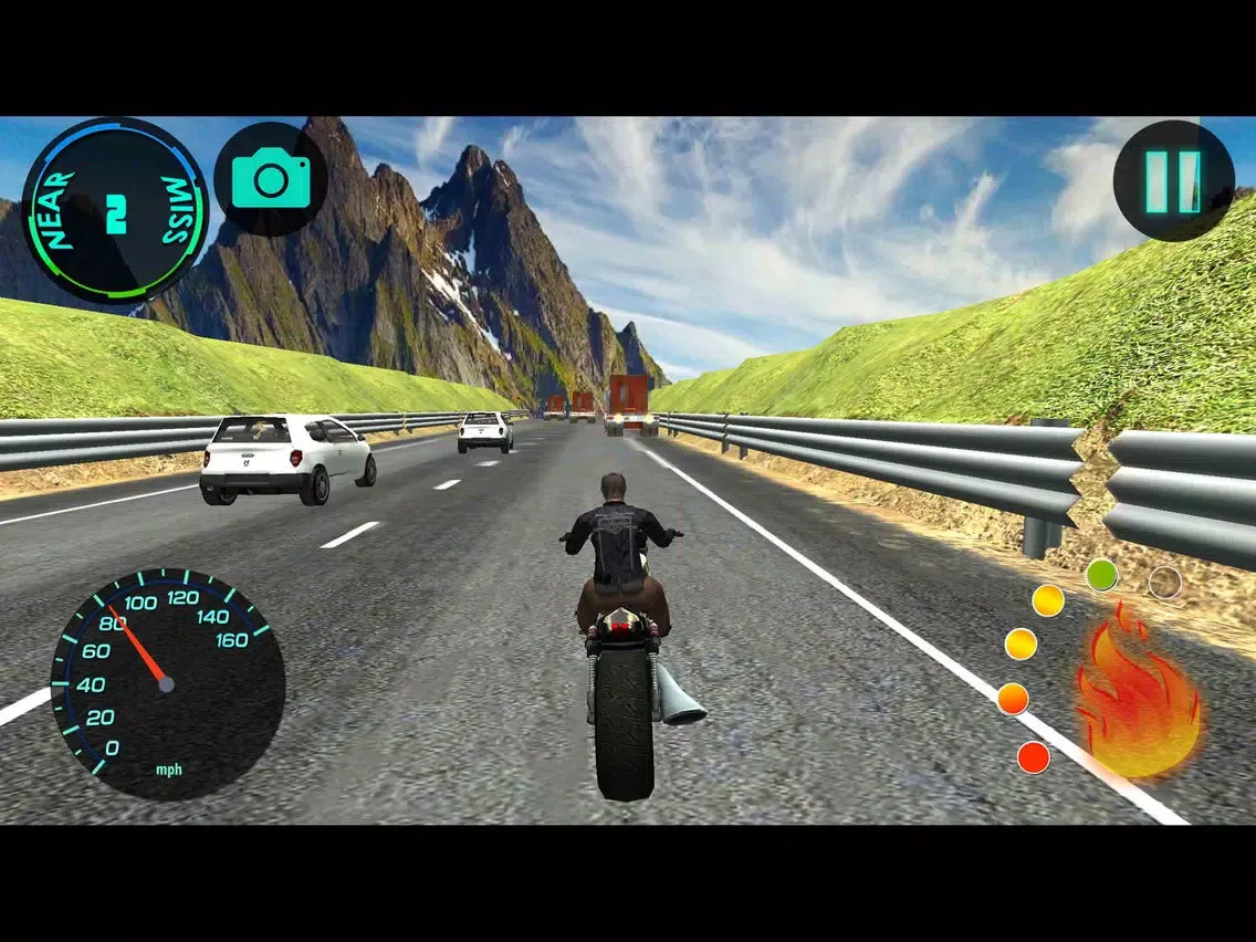 Capturas de tela do Highway Speed Bike Riding iPad 