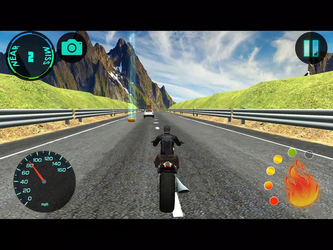 Capturas de tela do Highway Speed Bike Riding iPad 