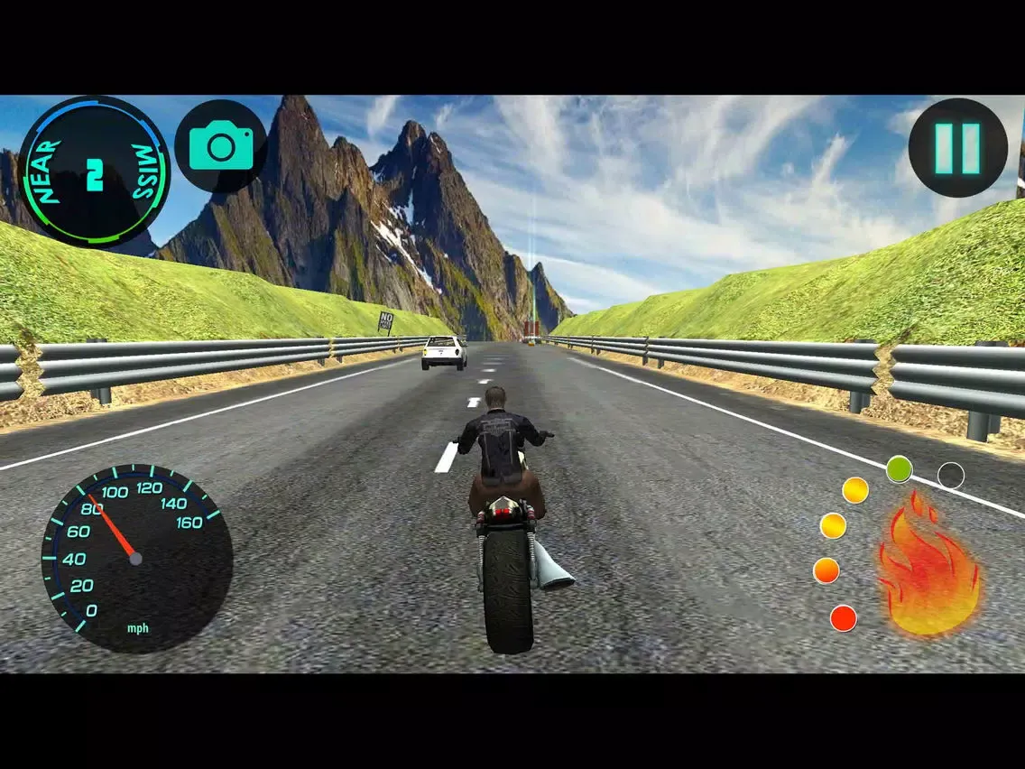 Capturas de tela do Highway Speed Bike Riding iPad 