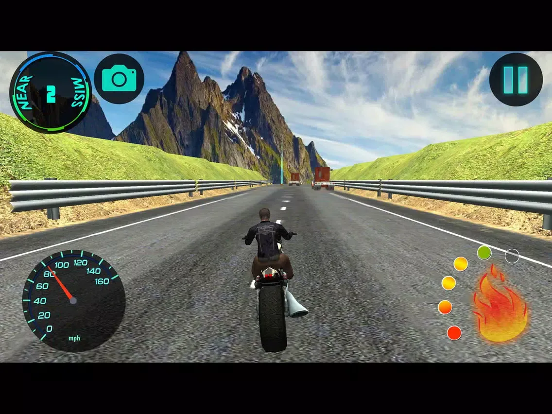 Capturas de tela do Highway Speed Bike Riding iPad 
