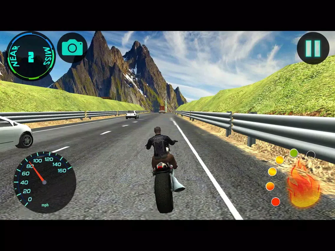 Capturas de tela do Highway Speed Bike Riding iPad 