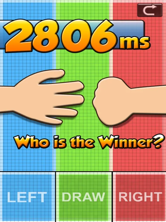 Capturas de tela do Rock Paper Scissors Guess iPad 