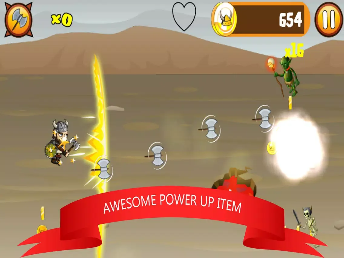 Adventure X:Axe Hunter iPad  Screenshots