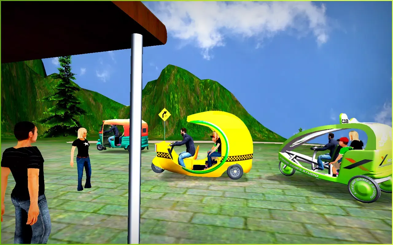 Tuk Tuk Chingchi Rikshaw سکرین شاٹس