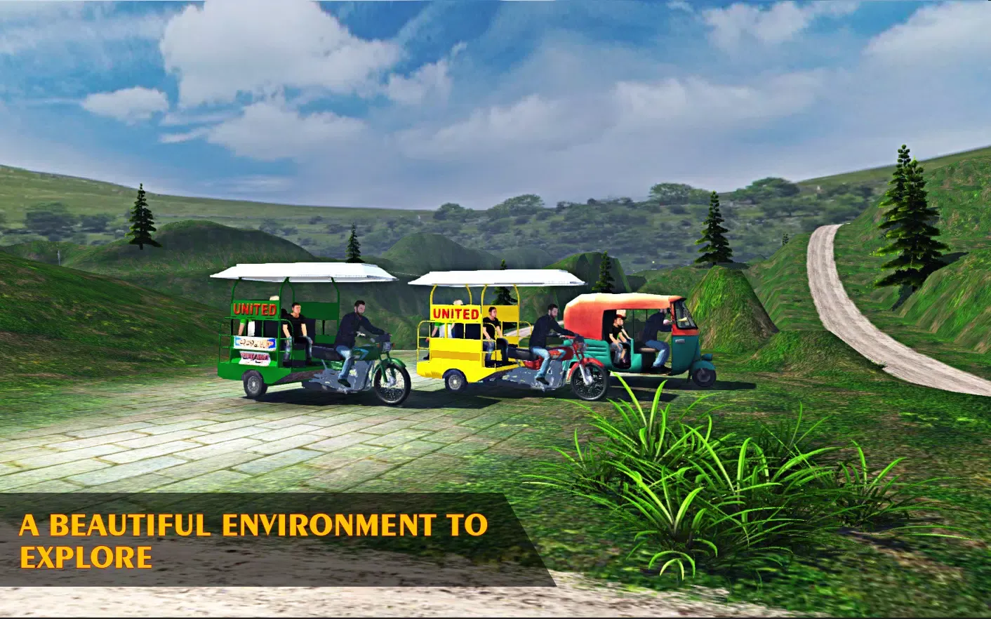 Tuk Tuk Chingchi Rikshaw سکرین شاٹس