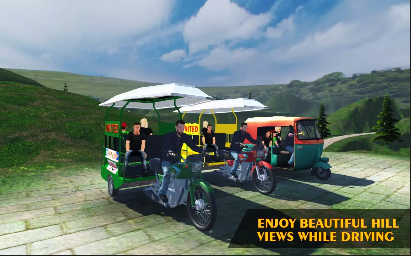 Tuk Tuk Chingchi Rikshaw سکرین شاٹس