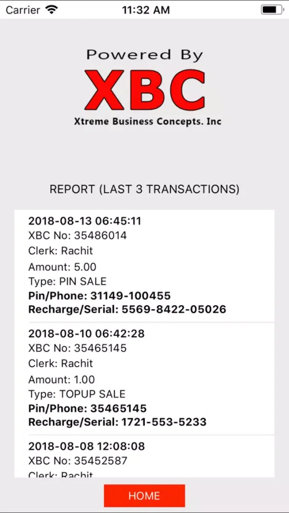 Screenshot di Xtreme TopUp App