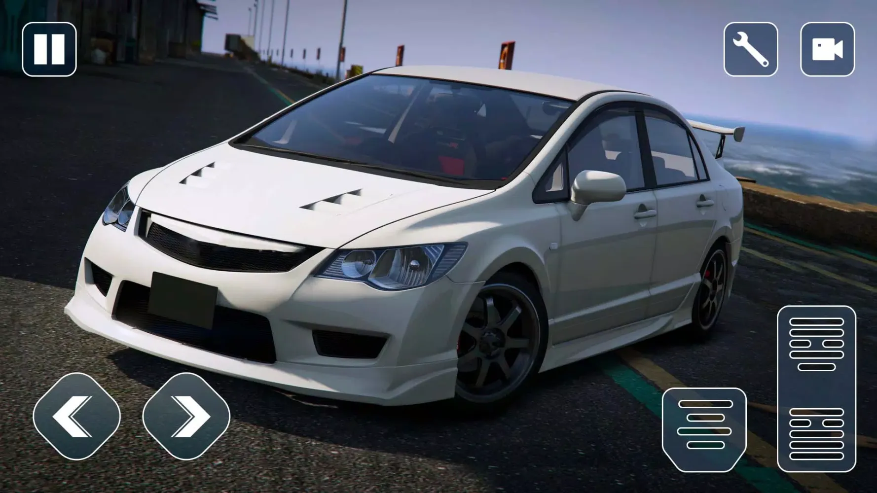 Furious Civic Car City Race Screenshots