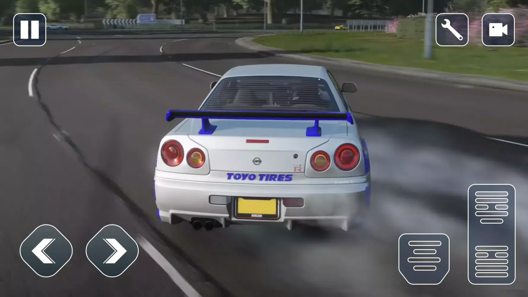 Sport Car Skyline GT-R Race स्क्रीनशॉट