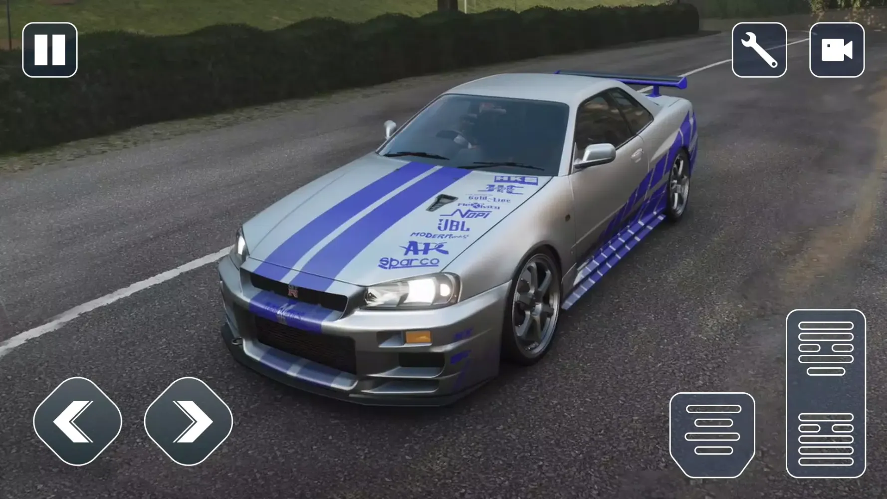 Sport Car Skyline GT-R Race स्क्रीनशॉट