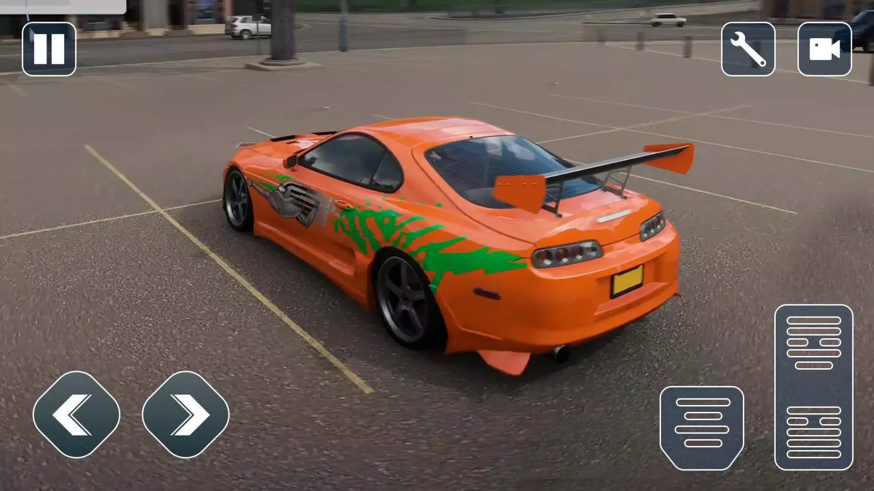 Zrzuty ekranu Fun Race JDM Supra Car Parking