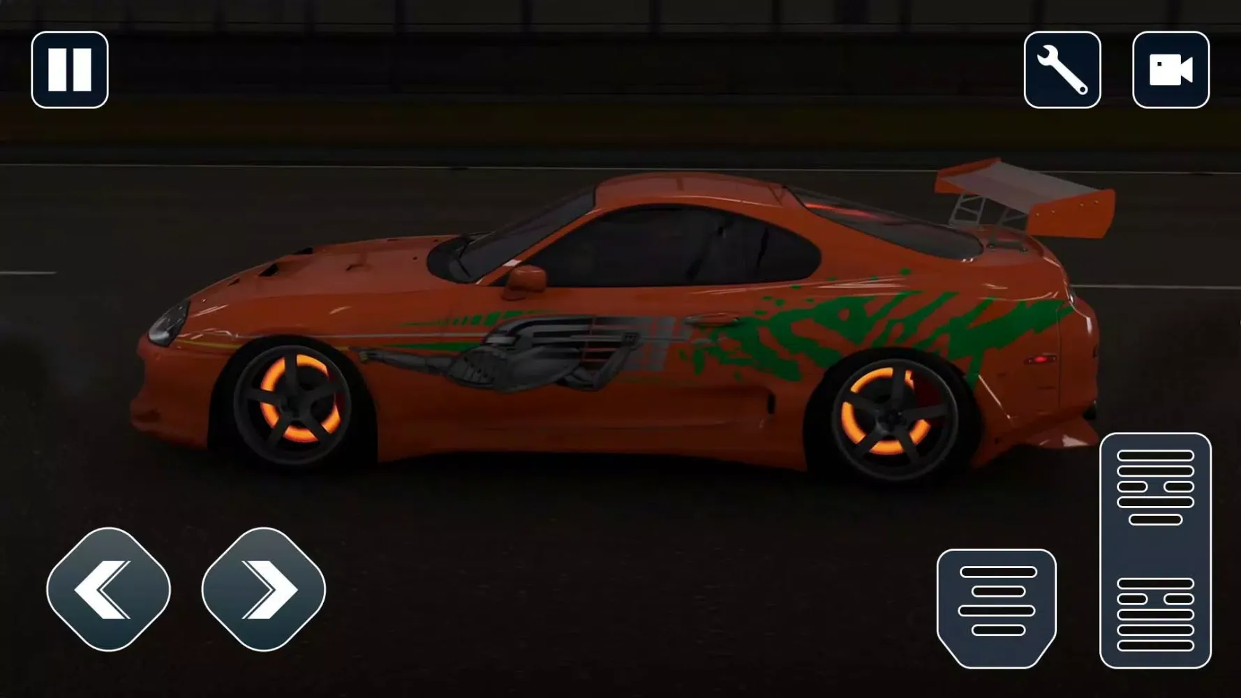 Zrzuty ekranu Fun Race JDM Supra Car Parking