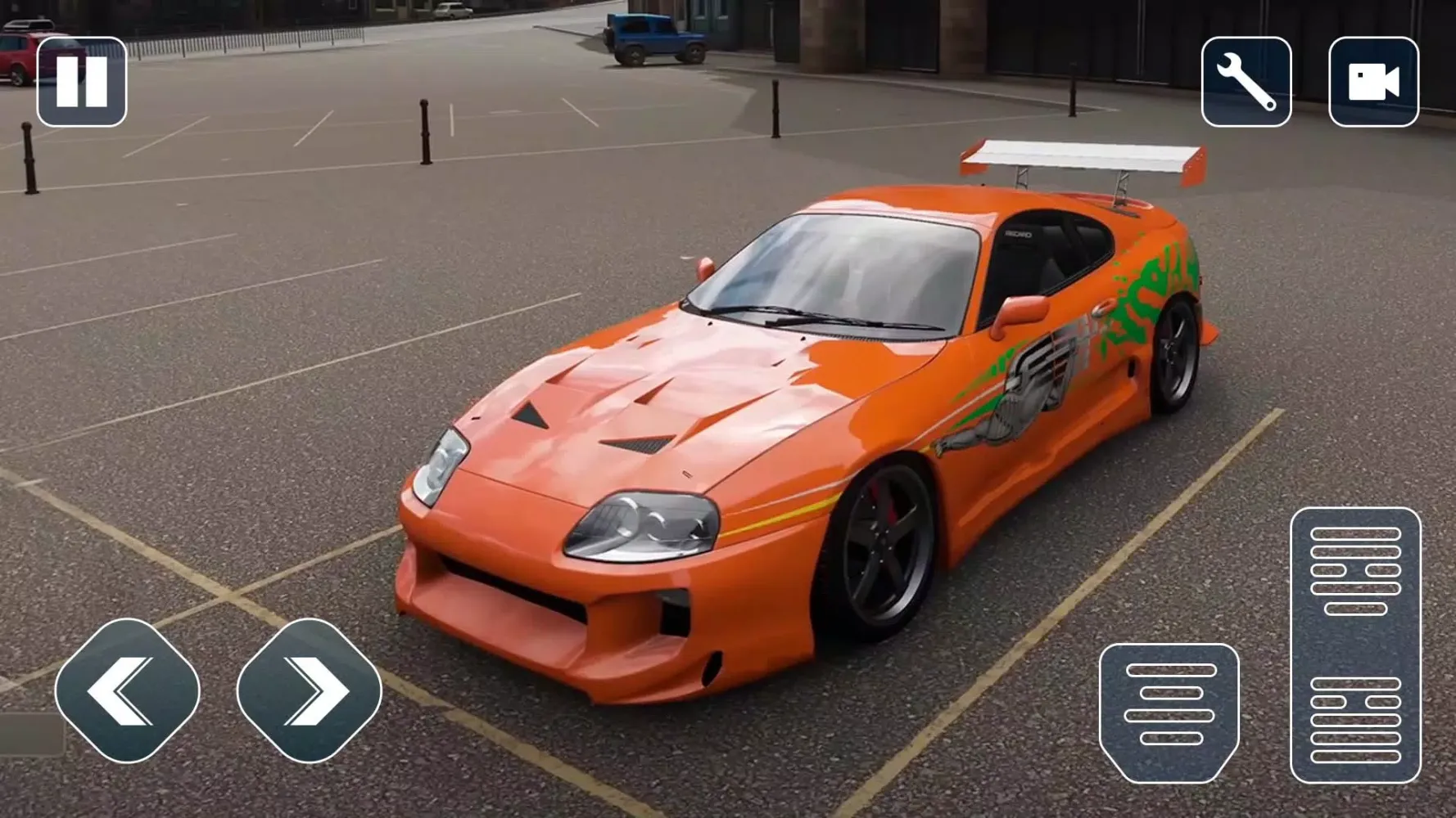 Zrzuty ekranu Fun Race JDM Supra Car Parking