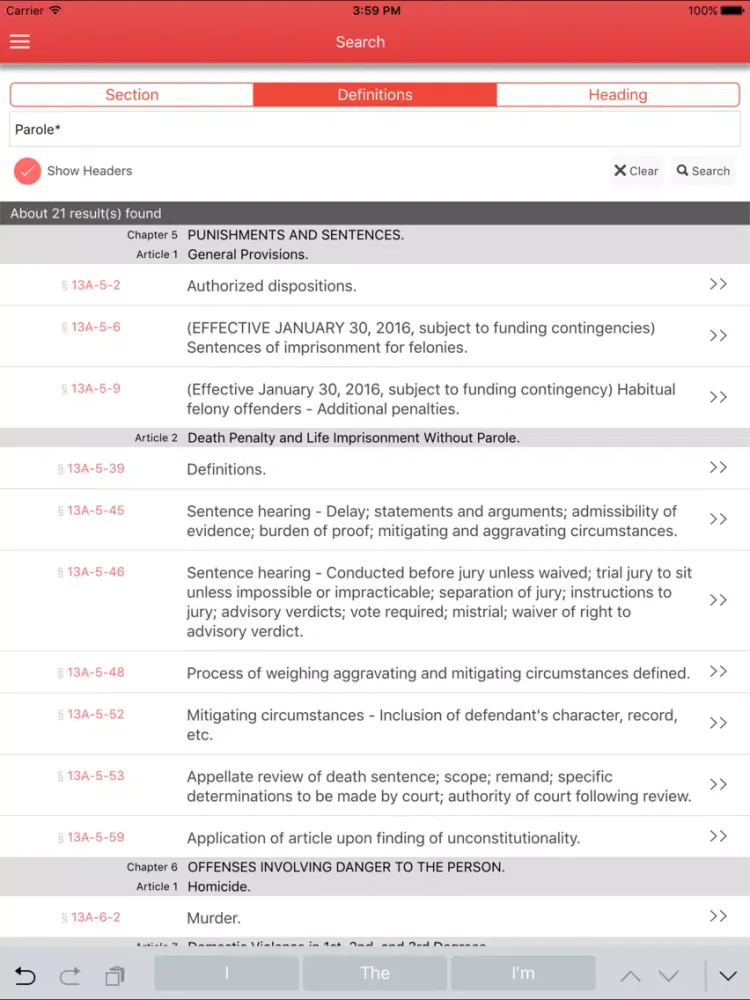 Alabama Military Affairs and Civil Defense iPad 應用截圖