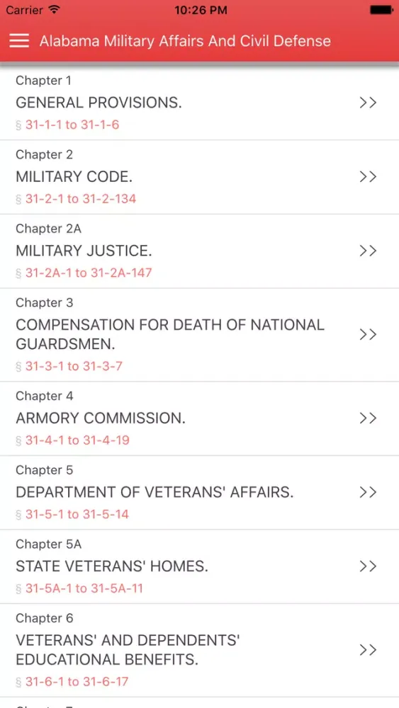 Alabama Military Affairs and Civil Defense應用截圖