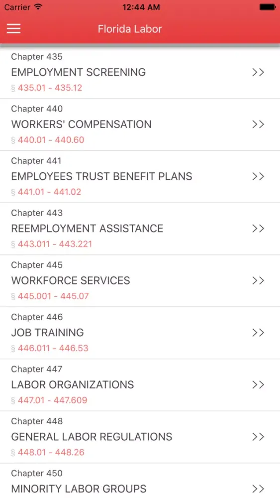 Florida Labor應用截圖