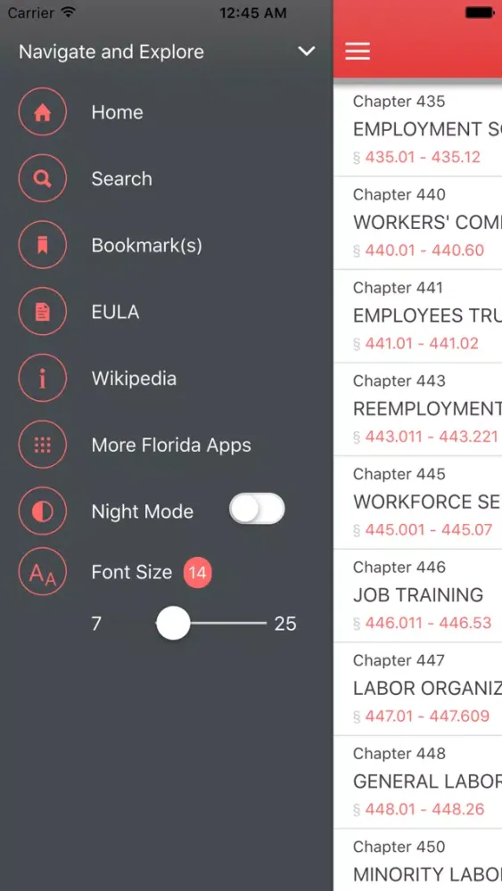 Florida Labor應用截圖