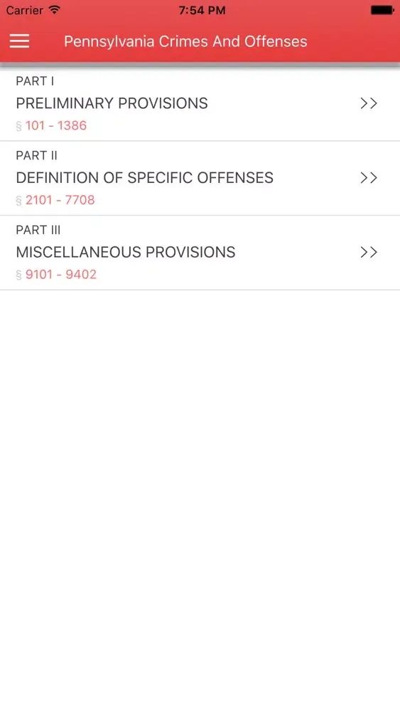 PA Crime and Offense স্ক্রিনশট