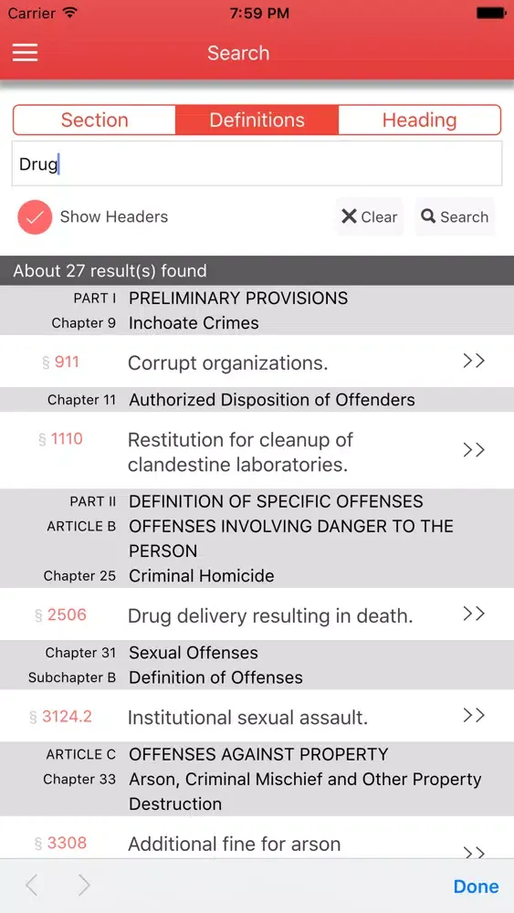 PA Crime and Offense স্ক্রিনশট