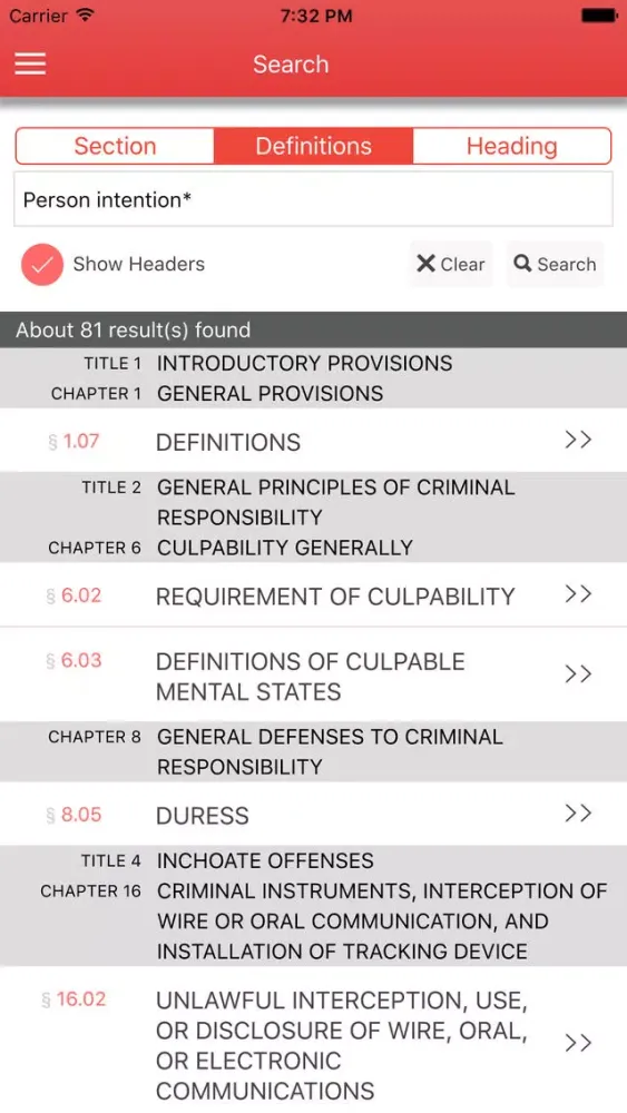 Tangkapan skrin Texas Occupations Code 2017