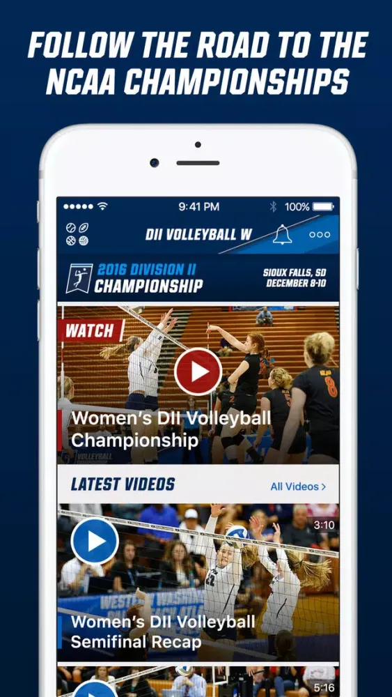 ภาพหน้าจอของ NCAA Sports