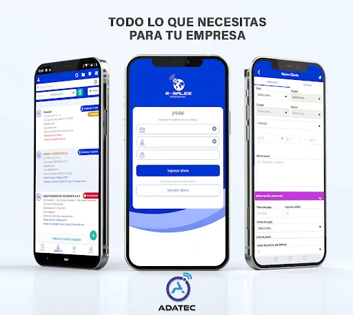 Zrzuty ekranu R-SALES "Ventas Remotas"