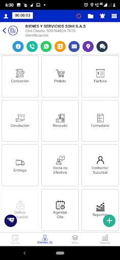 Zrzuty ekranu R-SALES "Ventas Remotas"