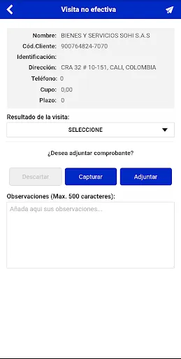 Zrzuty ekranu R-SALES "Ventas Remotas"