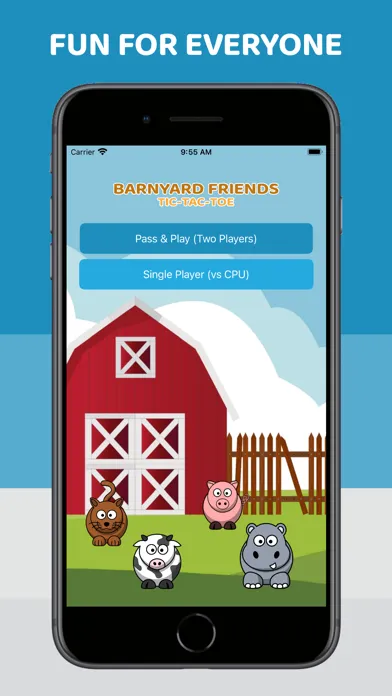 Captures d'écran de Barnyard Friends TicTacToe
