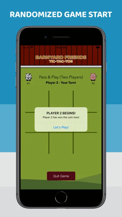 Captures d'écran de Barnyard Friends TicTacToe