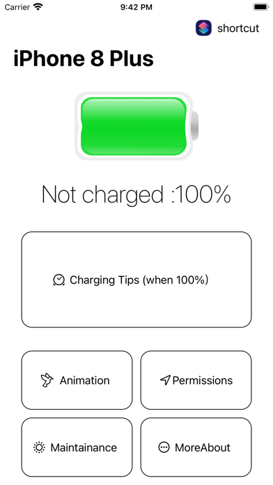 Capturas de pantalla de ChargingTips - battery level