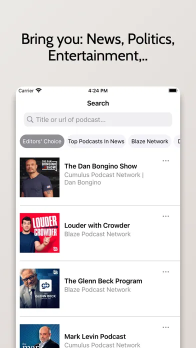 DAN Podcast App应用截图