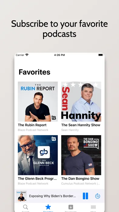 DAN Podcast App应用截图