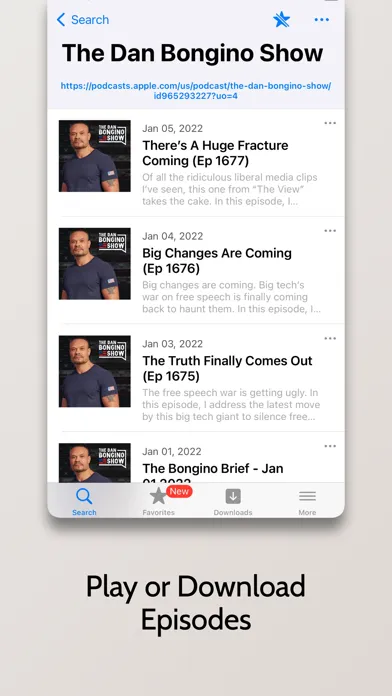 DAN Podcast App应用截图