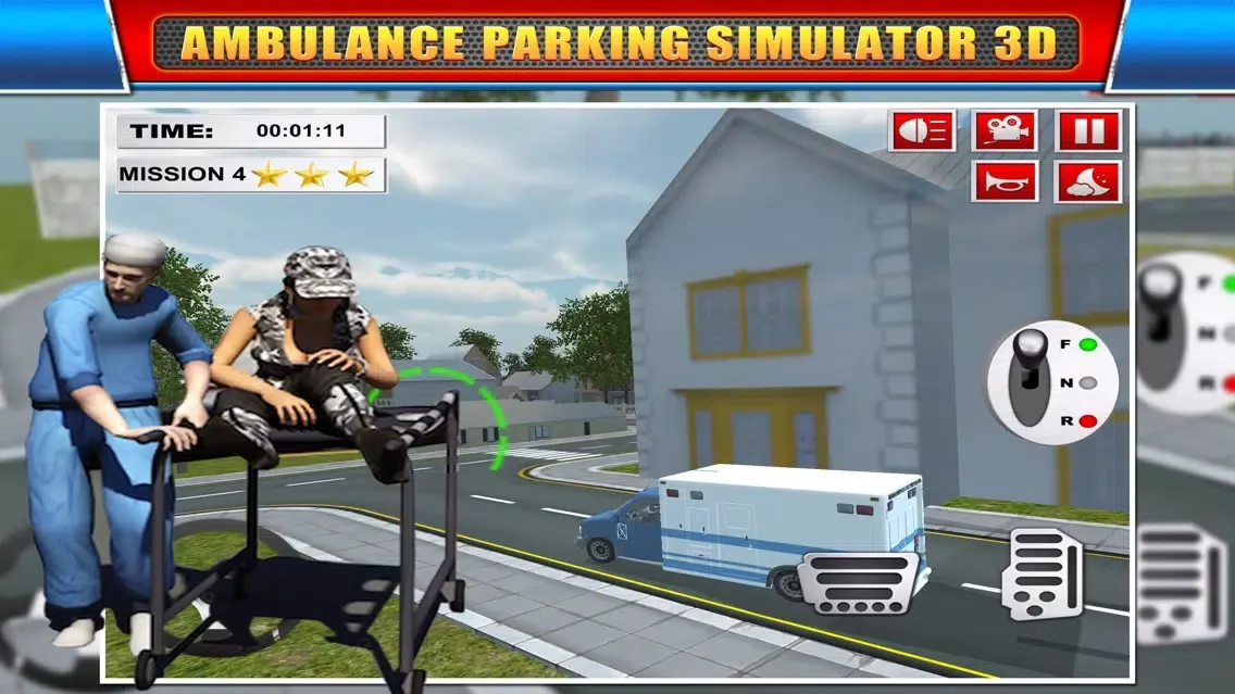 Ambulance Duty Simulator Drive 3D应用截图
